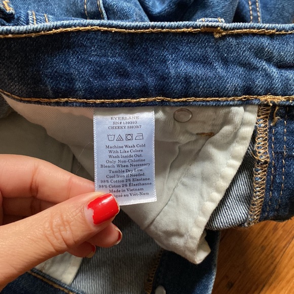 Everlane cheeky denim short size 28 - Picture 6 of 7